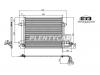 SAT STVW653940 Радиатор кондиционера VOLKSWAGEN TOURAN 03-CADDY 04-