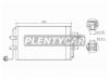 SAT ST-VW99-394-0 Радиатор кондиционера VW BEETLE 98-10