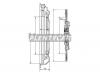 SAT ST-WFD039 Комплект сцепления FORD C-MAX/FOCUS II 1.4,1.6,1.6Ti/MONDEO IV 1.6Ti/VOLVO C30/S40/V50 1.6