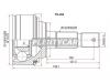 SAT TO204 ШРУС TY Land Cruiser UZJ200 07-, LX570 07-