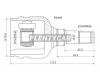SAT TO511 Шрус внутр.TY (LH/RH) Auris/Avensis/Corolla -09, ZZE/ZRE12#/15#, AT/ZZT220, ZZT250