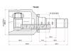 SAT TO642 ШРУС внутренний LH (трипоид) TOYOTA PRIUS 08-