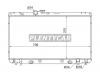 SAT TY00055 Радиатор TOYOTA ALTEZZA/LEXUS IS200/IS300 1GFE/2JZGE 98-05