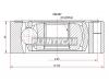 SAT VW007 Шрус внутренний SKODA FABIA MK2 07-OCTAVIA 04-12SUPERB II 08-VW COLF V 03-09JETTA VI 11-PASSAT