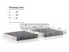 MANN-FILTER CUK19004 Фильтр салонный угольный CUK19004