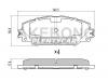AKEBONO AN-732K Колодки тормозные дисковые передн TOYOTA: RAV-4 05-12