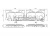 AKEBONO AN-750WK Колодки тормозные дисковые задн INFINITY: FX 37 07-, G37 07-