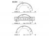 AKEBONO NN3066 Колодки тормозные зад MITSUBISHI PAJERO V6#W/V7#W/V8#W/V9#W