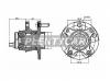 KOYO 3DACF027F9BS Ступица колеса Toyota