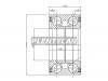 NSK 45BWD17 Подшипник FR ступицы