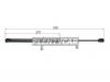 LESJÖFORS 8004225 Газовая пружина 8004225