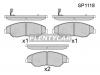 SANGSIN SP1118 Колодки тормозные дисковые к-т 4 шт.