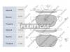 SANGSIN SP1260 Колодки торм. FORD FOCUS II/MAZDA 3/VOLVO перед.к-т