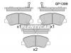 SANGSIN SP1399 Колодки тормозные SANGSHIN SP1399 SOLARIS пер.