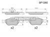 SANGSIN SP1565 Колодки тормозные FORD FIESTA 95&gt;01/01&gt;/FUSION 01&gt; передние