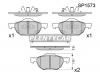 SANGSIN SP1573 Колодки тормозные HONDA ACCORD 2.0/2.2/2.4 03&gt; передние