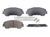 SANGSIN SP1715 SP1715_колодки дисковые передние/ Nissan Qashqai 1.6/2.0/1.5dCi/1.6dCi 13&gt;
