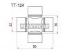 TOYO TT-124 КРЕСТОВИНА (GUT-24)
