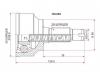 SAT HO065 Шрус Honda Civic FD1 R18A 5AT/5MT, 05-