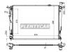 SAT KI0005-09 Радиатор KIA SORENTO/HYUNDAI SANTA FE 2.4/3.5  09-12