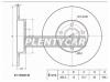 SAT ST13502139 Диск тормозной RR CHEVROLET CRUZE 09-