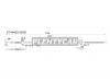 SAT ST4642020351 Трос ручника TY Corona/Caldina #T19#/21# 2WD (барабан тормоза) -RH