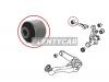 SAT ST-52395-S6M-801 Сайлентблок заднего верхнего рычага HONDA STREAM 06-14/ODYSSEY 03-13/FR-V/EDIX 04-09/ACURA RSX 02-06