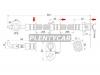 SAT ST9094702C47 Шланг тормозной FR TOYOTA COROLLA/SPACIO/RUNX/IPSUM/ISIS/MATRIX/NOAH/VOXY/PREMIO/VOLTZ/WILL 00- RH