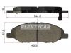 SAT ST-AY040-NS120 Тормозные колодки FR NISSAN TIIDA C11 06- JUKE F15 10- NOTE E11 05-