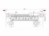 SAT STD43643810 Шланг тормозной RR MAZDA 2/DEMIO/VERISA/FORD FIESTA/FUSION 02- LH=RH