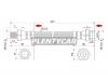 SAT STMB238157 Шланг тормозной RR