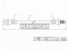 SAT STMR129742 Шланг тормозной FR MMC CHALLENGER/L200/L300/MONTERO/PAJERO/SPORT L=190 83-94/99-07 LH=RH промежут.