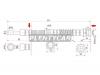 SAT STMR129844 Шланг тормозной FR