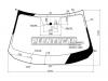 AGC 5187AGAMVZ Стекло лобовое + дд MAZDA CX-5 17-