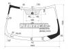 AGC 5689AGNV Стекло лобовое Mitsubishi ASX 10- / Citroen C4 Aircross 12-16 / Peugeot 4008 12-15
