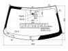 AGC 5701AGNMVZ Стекло лобовое (Датчик дождя/ Молдинг) Mitsubishi L200 15- / Pajero Sport 16-21 / Fiat Fullback 15-2