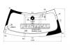 XYG 2474AGNMVZ6CLFWX Стекло лобовое (Датчик дождя/ Молдинг/ 3/5D HBK) Mini Hatch Cooper 14-22