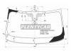 XYG 2480AGSMVZLFWX Стекло лобовое + дд BMW X2 17-