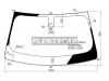 XYG 2487AGNMVZLFWX Стекло лобовое (Датчик дождя/ Молдинг) BMW X3 17-21