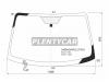 XYG 2490AGAMVZLFWX Стекло лобовое + дд BMW 3-SERIES G20 19- 4D