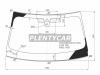 XYG 2492AGNCMVZLFWX Стекло лобовое + дд + камера BMW X5 (G05) 18-/ X7 (G07) 19-