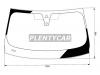 XYG 2498AGNCMVZLFWX Стекло лобовое + дд + камера (обогрев камеры) BMW X6 (G06) 5D 20-