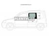 XYG 2724LGNV4RDW RD/LH/X Стекло заднее левое опускное CIT BERLINGO/PEU PARTNER 96-08