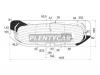 XYG 3008 RW/H/X Стекло заднее (крышка багажника) PEUGEOT 3008 2009-