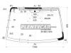 XYG 3016AGNBLALFW/H/X Стекло лобовое  в клей CHEVROLET LACETTI  2004-
