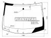XYG 3038AGNBLVLFWX Стекло лобовое Chevrolet Cobalt 13- / Ravon R4 16-