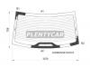 XYG 3038BGNSBRWHX Стекло заднее с обогревом CHEVROLET COBALT 4D 12-/RAVON R4 16-