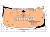 XYG 3739ACLHV1BLFWWX Стекло лобовое с полным обогревом FORD TRANSIT 00-