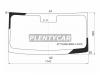 XYG 3771AGNCMZ2LLFWX Стекло лобовое + камера + дд IVECO DAILY VI 20-