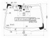 XYG 3986AGNBLMVLFW/X Стекло лобовое в клей HONDA ACCORD 02-08 4/5D/ACURA TSX 04-08